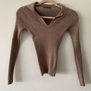 collar sweater
